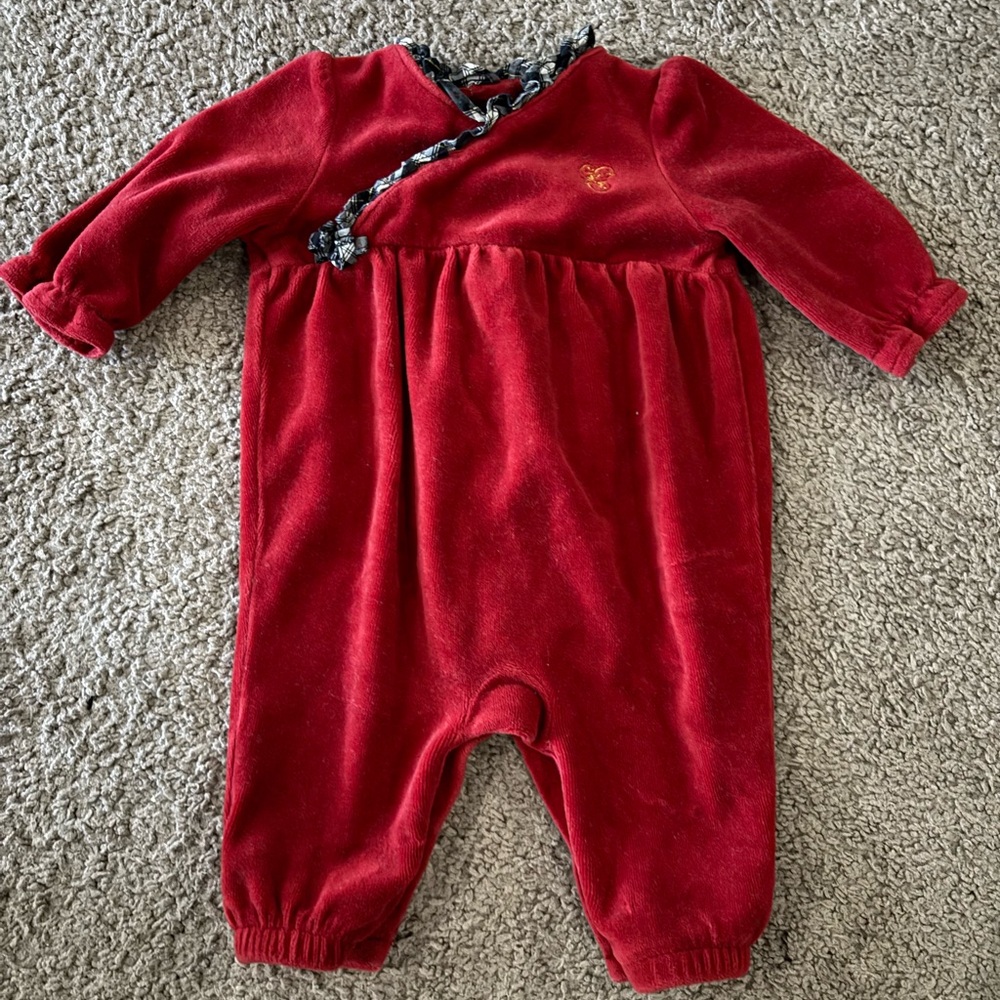 Baby Girl Vintage Christmas